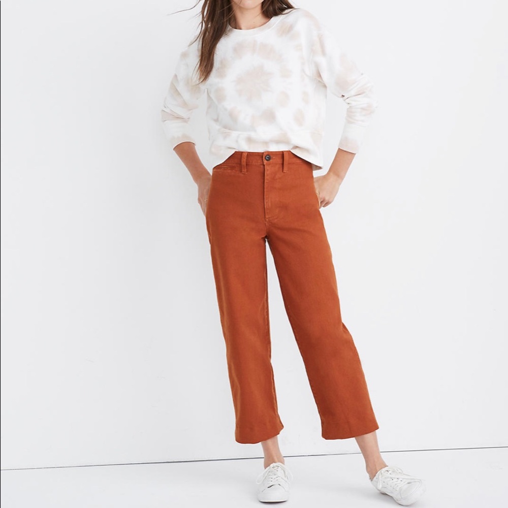 Madewell Slim Emmett Wide-leg Crop